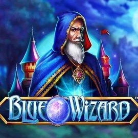 Blue Wizard slot logo by Quickspin at Trickz CasinoBlue Wizard