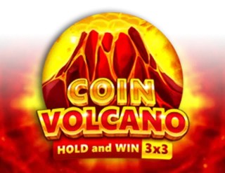 Coin Volcano logo by 3 Oaks Gaming Trickz Casino