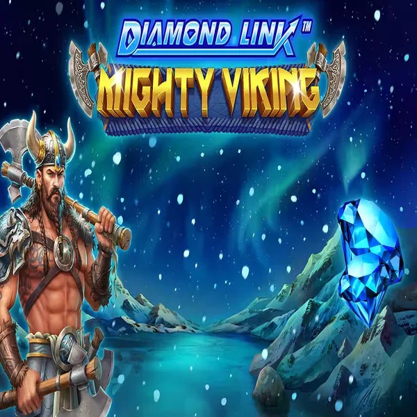 Slots logo of Diamond Link Mighty Viking from Greentube at Trickz Casino
