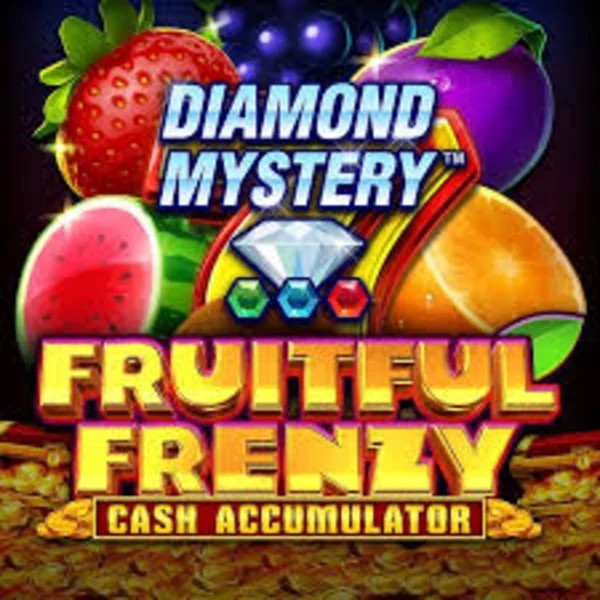 Diamond Mystery Fruitful Frenzy Cash Accumulator logo – Slots by Greentube at Trickz Casino