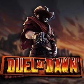 Duel At Dawn slot logo by Hacksaw Gaming at Trickz Casino
