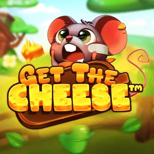 Get The Cheese online game logo by Hacksaw Gaming on trickzcasinoo.fr