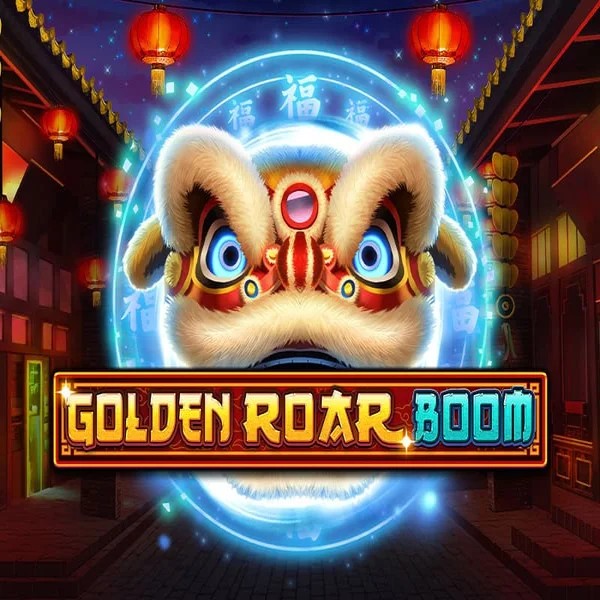Golden Roar BOOM logo – Slots by Greentube at Trickz Casino