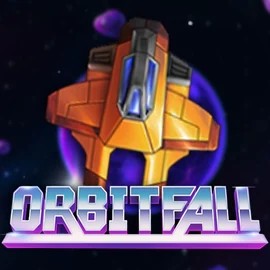 Orbitfall slot logo by ELK Studios at Trickz CasinoOrbitfall