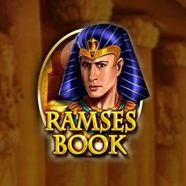 Ramses Book Deluxe slot logo by Gamomat at Trickz CasinoRamses Book Deluxe
