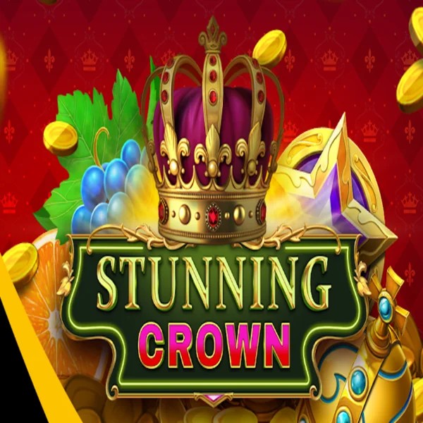 Stunning Crown slot icon by BF Games, available at Trickz Casino